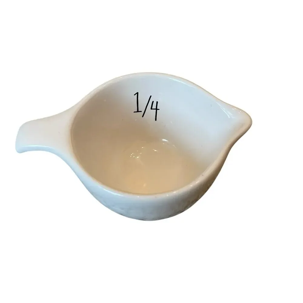 New Rae Dunn Snowman Christmas Nesting Measuring Cups 2023 Kitchen Baking